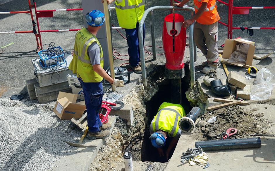 travaux assainissement Lardy